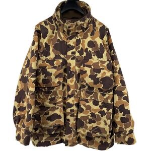Bass Pro Shops Gore-Tex Jacket Mens XXL Brown Duck Camo Thinsulate Hunting